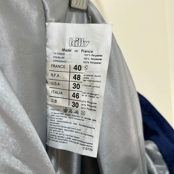 Killy - Mens Skiing Pants - SZ 30 (US), Navy Blue - Picture 12 of 14